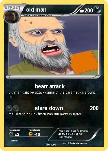 Pokemon old man