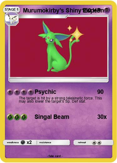 Pokemon Murumokirby's Shiny Espeon