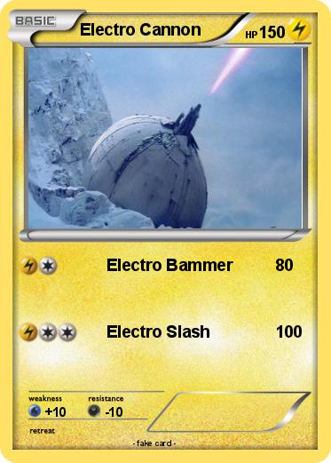 Pokemon Electro Cannon