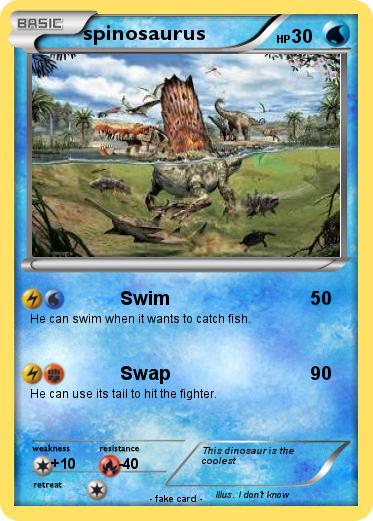 Pokemon spinosaurus