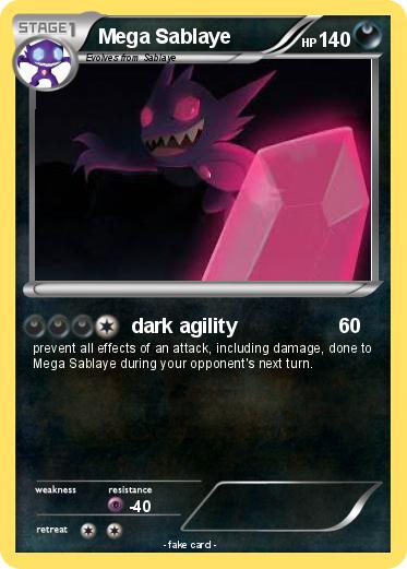 Pokemon Mega Sablaye