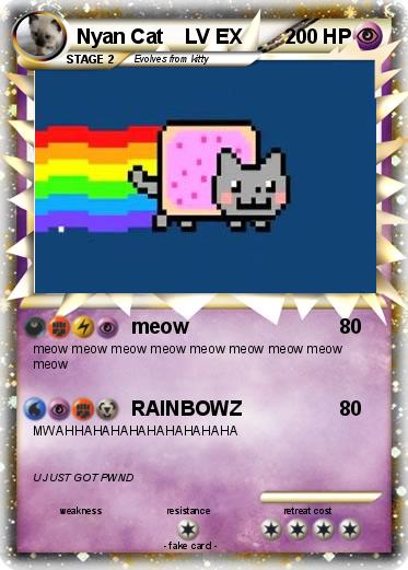 Pokemon Nyan Cat    LV EX