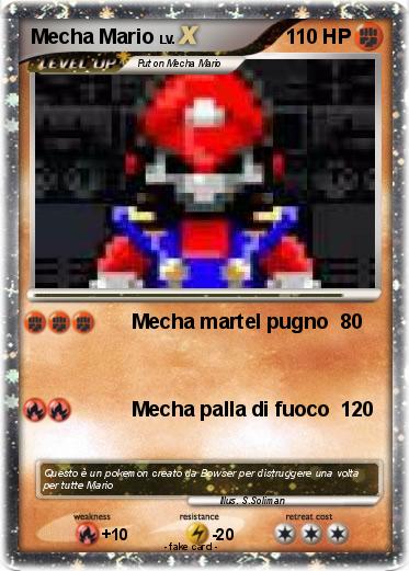 Pokemon Mecha Mario