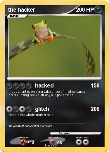 Pokemon the hacker Pokemon the hacker