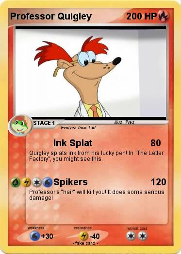 Pokemon Professor Quigley