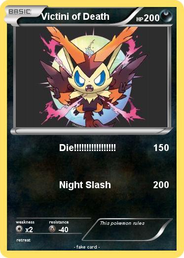Pokemon Victini of Death