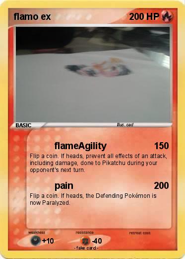 Pokemon flamo ex