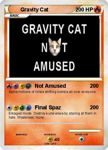 Pokemon Gravity Cat