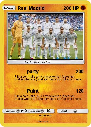 Pokemon Real Madrid
