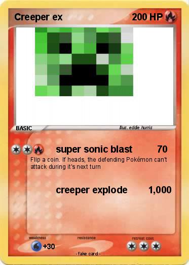 Pokemon Creeper ex