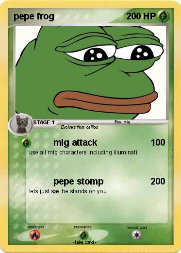 Pokemon pepe frog