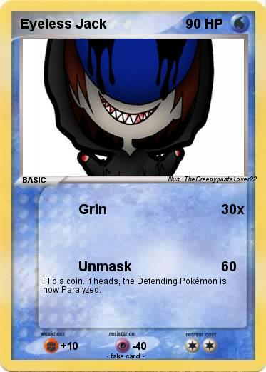 Pokemon Eyeless Jack