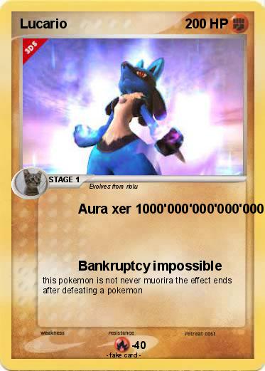Pokemon Lucario