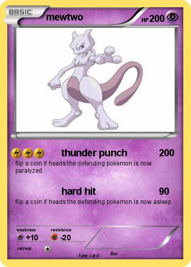 Pokemon mewtwo
