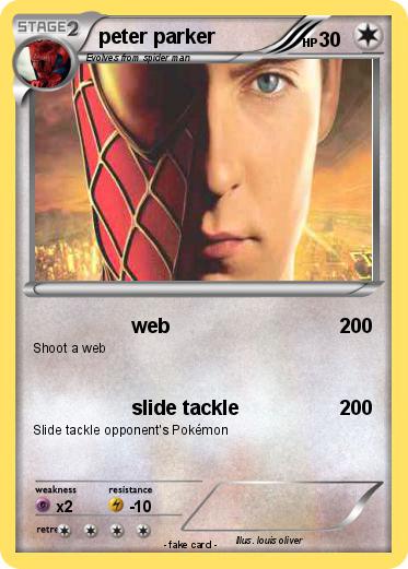 Pokemon peter parker