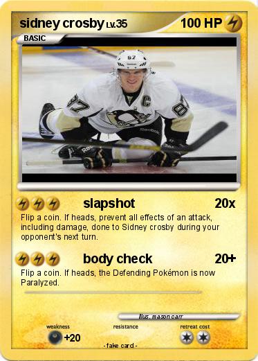 Pokemon sidney crosby