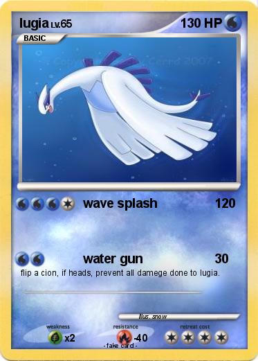 Pokemon lugia