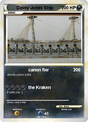 Pokemon Davey Jones Ship
