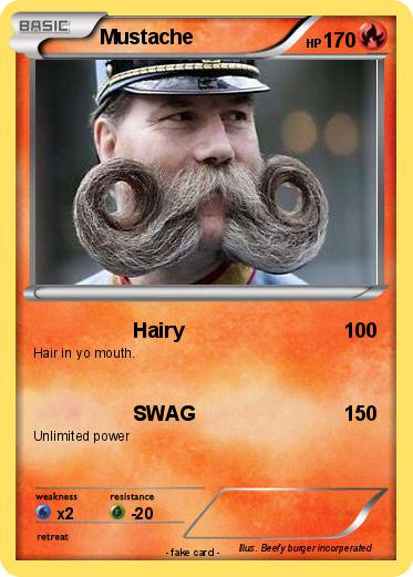 Pokemon Mustache