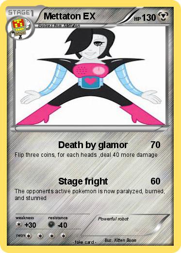 Pokemon Mettaton EX