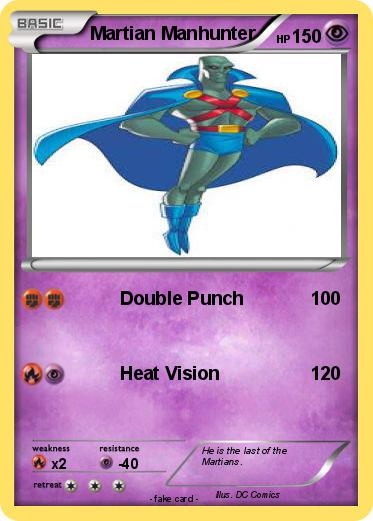 Pokemon Martian Manhunter
