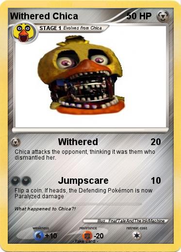 Pokemon Withered Chica