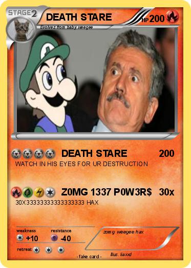 Pokemon DEATH STARE