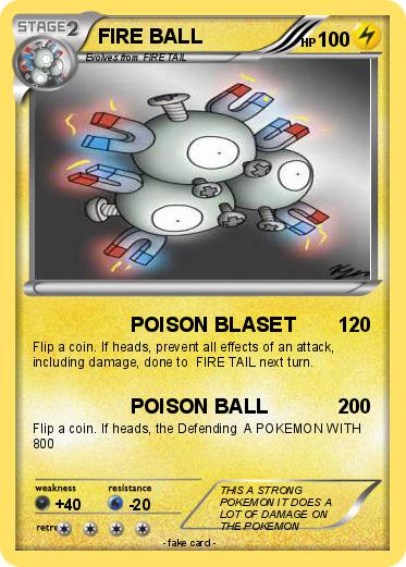 Pokemon FIRE BALL