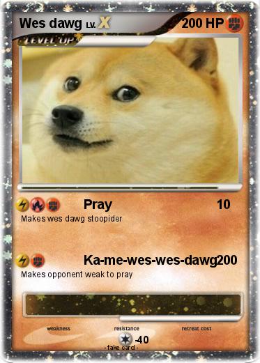 Pokemon Wes dawg