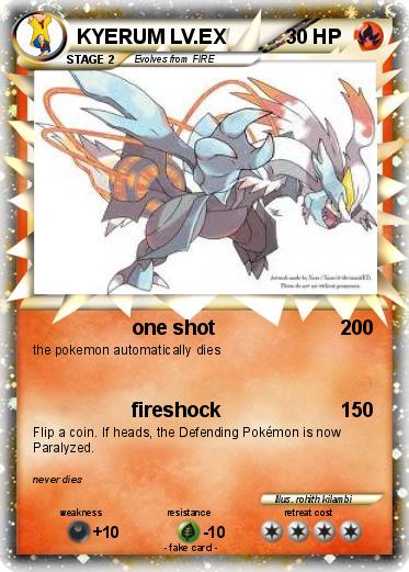 Pokemon KYERUM LV.EX