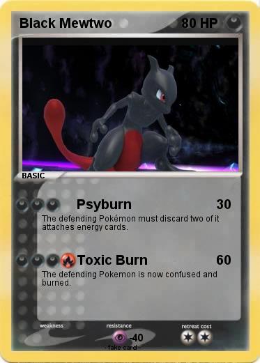 Pokemon Black Mewtwo
