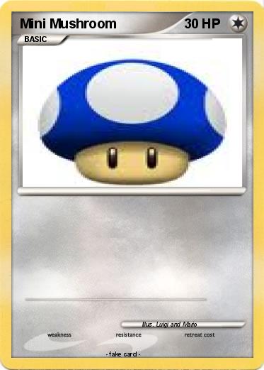 Pokemon Mini Mushroom