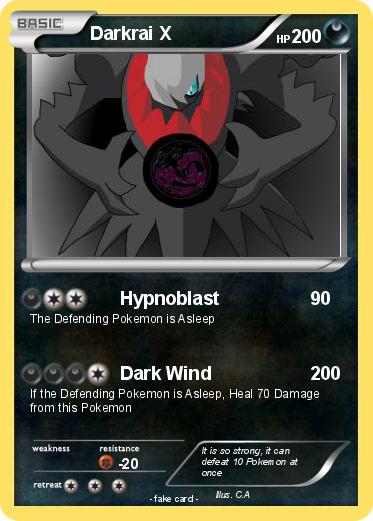 Pokemon Darkrai X