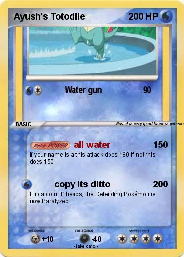 Pokemon Ayush's Totodile