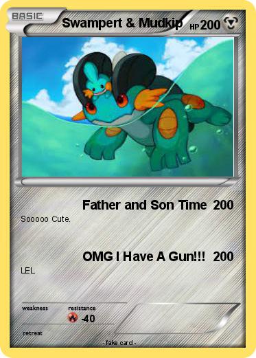 Pokemon Swampert & Mudkip