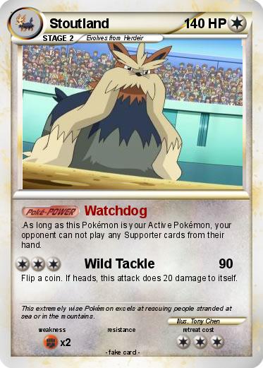 Pokemon Stoutland
