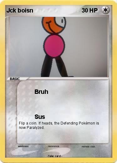 Pokemon Jck boisn