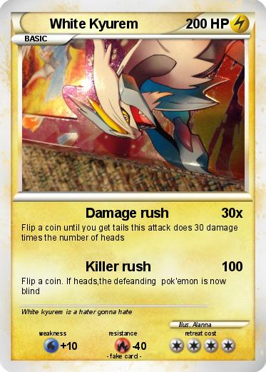 Pokemon White Kyurem
