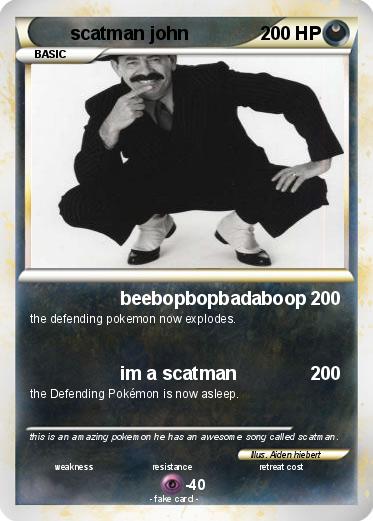 Pokemon scatman john