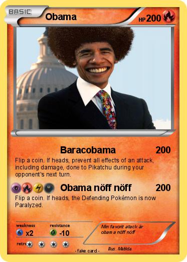 Pokemon Obama