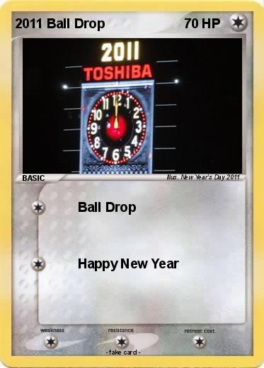 Pokemon 2011 Ball Drop