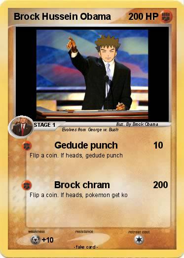 Pokemon Brock Hussein Obama