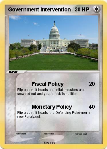 Pokemon Government Intervention