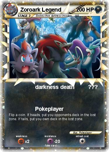 Pokemon Zoroark Legend