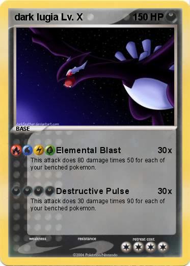 Pokemon dark lugia Lv. X