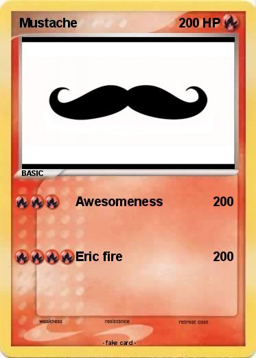 Pokemon Mustache
