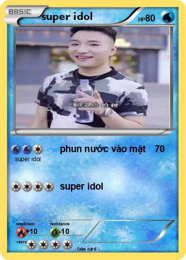 Pokemon super idol