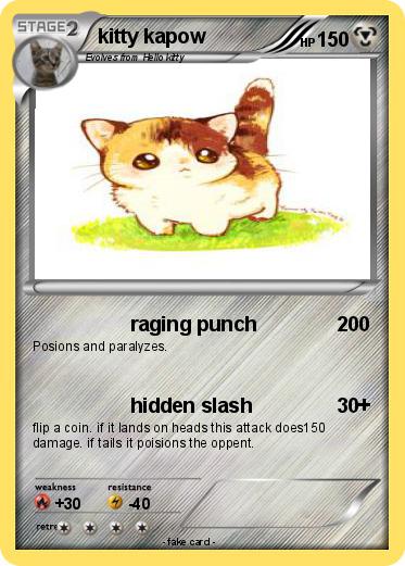 Pokemon kitty kapow