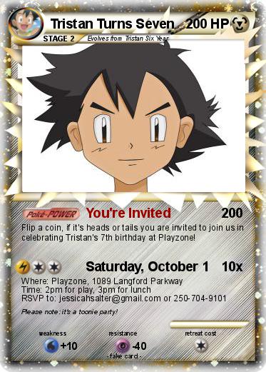 Pokemon Tristan Turns Seven