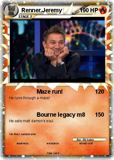 Pokemon Renner,Jeremy